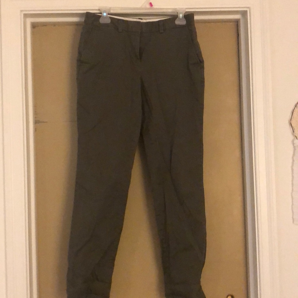 Olive green pants